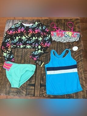 Colorful Kids Swimwear bundle size 14/16